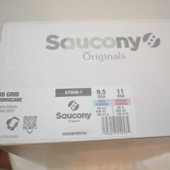 Saucony 3D Grid Hurricane Unisex BNIB Size 9.5Mens - Picture 7 of 9